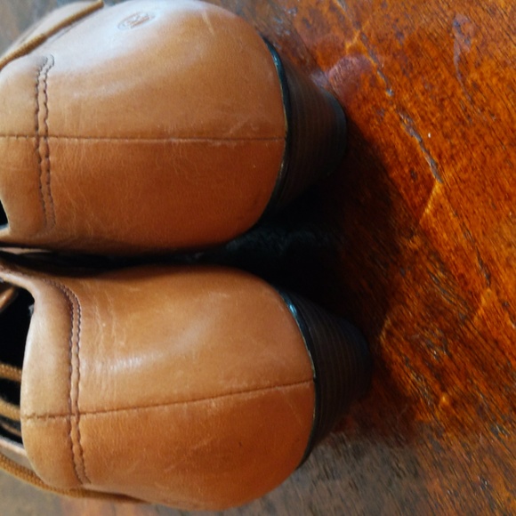 Josef Seibel EUC Tina Oxford shoes Soft Camel/Tan Leather Size 9.5 or Eu… - Picture 6 of 11